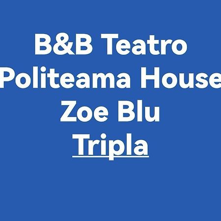 Paleemo Centro Zoe Blu Bed & Breakfast Palermo Exterior foto